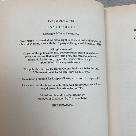 Tibet The Road Ahead Revised by Dawa Norbu PB 1998 - Picture 3 of 4